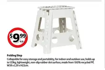 Coles Folding Step offer