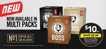Drakes Boss Iced Coffee Drinks offer