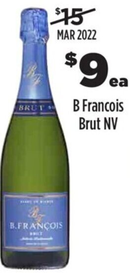 Liquorland B Francois Brut NV offer