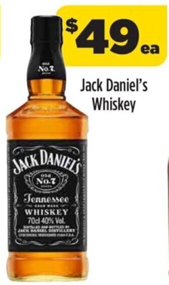 Liquorland Jack Daniel's Whiskey offer