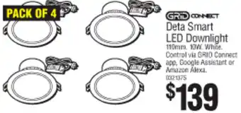 Bunnings Deta Smart LED Downlight 10W offer