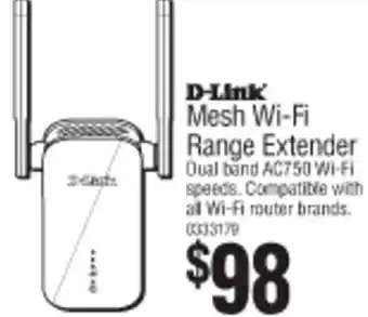 Bunnings Mesh Wi-Fi Range Extender offer