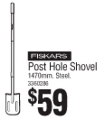 Post Hole Shovel