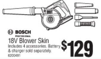 Bunnings 18V Blower Skin offer