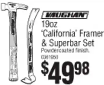 19oz California Framer & Superbar Set