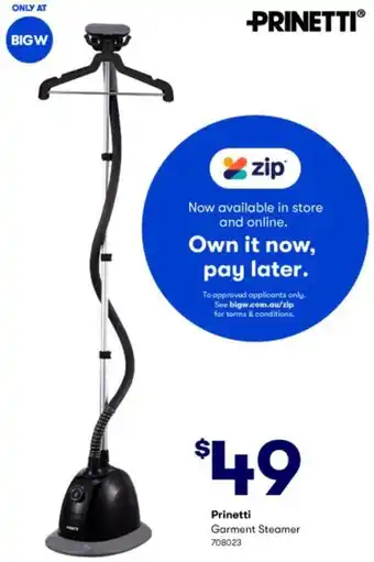 BIG W Prinetti 708023 offer