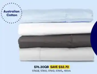 BIG W Australian Cotton 97608,97610,97613,97615,19044 offer
