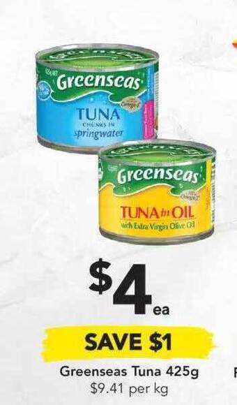 Greenseas Tuna 425g