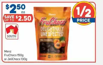 Foodland Menz Fruchocs 150g Or Jelichocs 130g offer