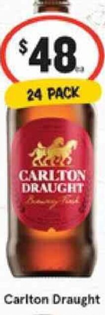 IGA Carlton Draught offer