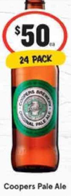 IGA Coopers Pale Ale offer