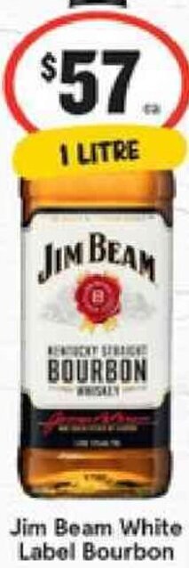Jim Beam White Label Bourbon