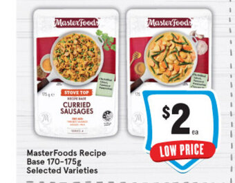 MasterFoods Recipe Base 170-175g