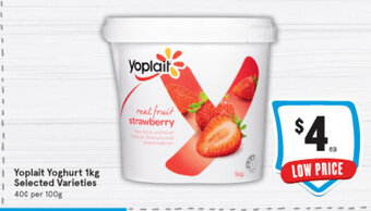 IGA Yoplait Yoghurt 1kg offer