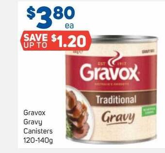 Foodland Gravox Gravy Canisters 120-140g offer