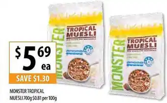 Monster Tropical Muesli