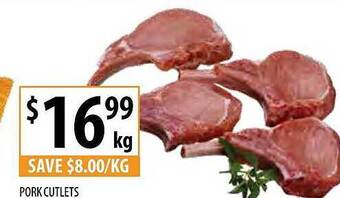 Supabarn Pork Cutlets offer
