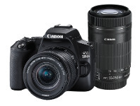 Videopro Canon EOS 200D Mark II Digital SLR Camera + 18-55mm STM IS & 55-250mm STM IS Lens Kit offer