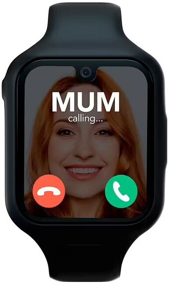 Officeworks Moochies Odyssey 4G Smart Watch - Black offer