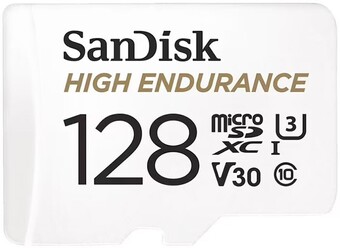 SanDisk 128GB High Endurance MicroSDXC Memory Card