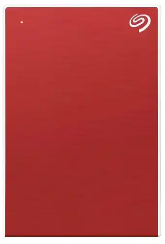Officeworks Seagate 2TB OneTouch Portable Hard Drive - Red offer