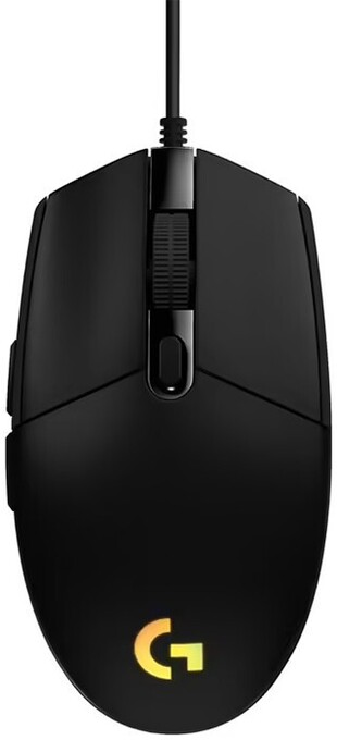 Officeworks Logitech Lightsync™ Gaming Mouse G203 - Black offer