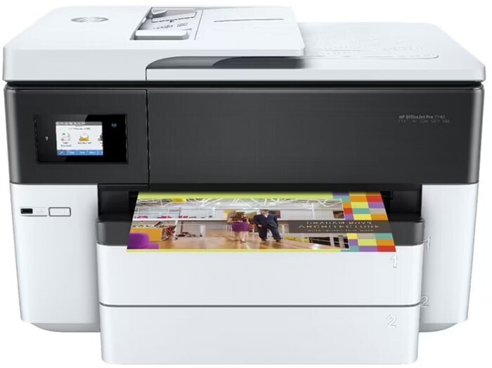 HP OfficeJet Pro WideFormat Printer 7740* offer at Officeworks