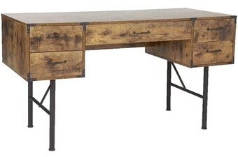Otto Gothenberg 5 Drawer Industrial Desk