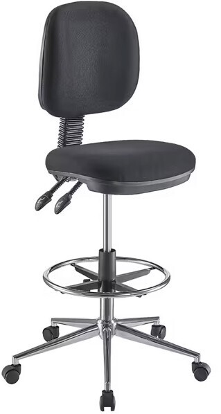 Officeworks J.Burrows Deluxe Drafting Chair offer