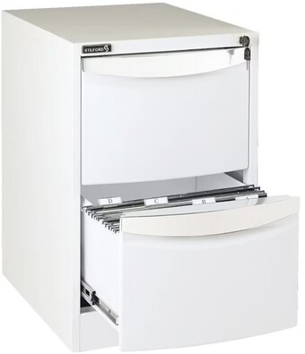 Officeworks Stilford 2 Drawer Filing Cabinet offer