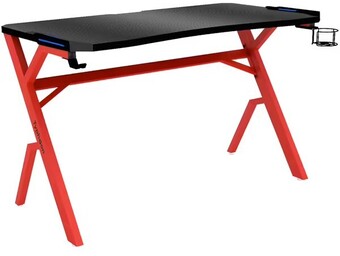 Officeworks Typhoon Pro LED Gaming Desk 1200mm offer