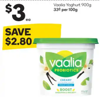 Vaalia Yoghurt 900g