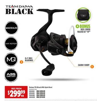 Anaconda Dalwa Td Black Mq Spin Reel offer