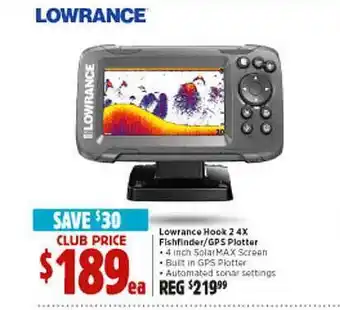 Anaconda Lowrance Hook 24x Fishfinder Or Gps Plotter offer