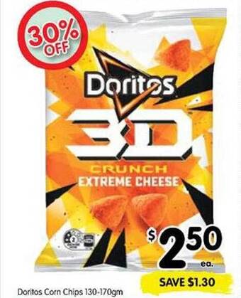 Spar Doritos Corn Chips offer