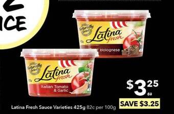 Ritchies Latina Fresh Sauce offer