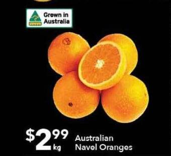 Ritchies Australian Navel Oranges offer