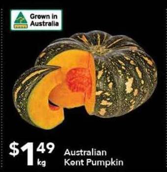 Ritchies Australian Kent Pumpkin offer