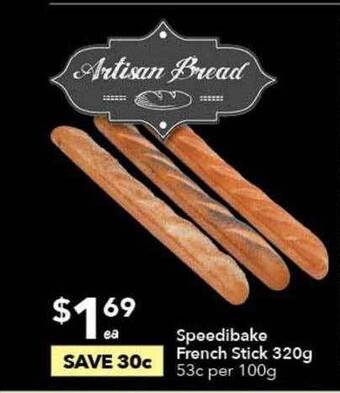 Ritchies Speedibake French Stick offer