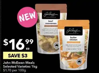 Ritchies John Mcewan Meals offer