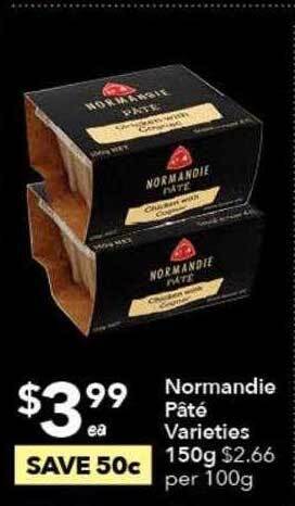Ritchies Normandie Pâté offer