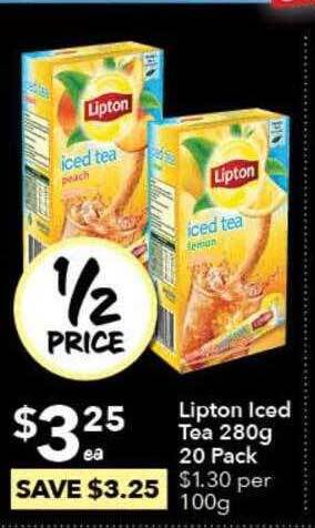 Ritchies Lipton Iced Tea offer