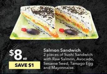 Ritchies Salmon Sandwich offer