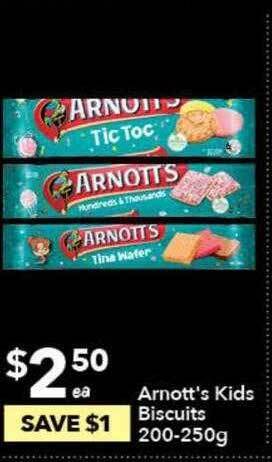 Ritchies Arnott's Kids Biscuits offer