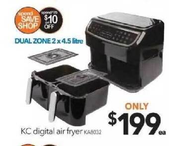 Cheap as Chips Kc Digital Air Fryer offer