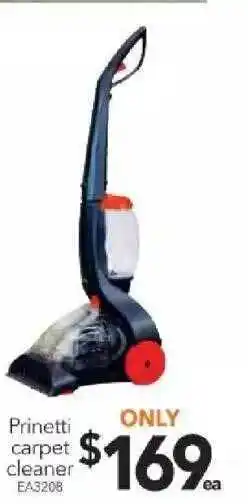 Cheap as Chips Prinetti Carpet Cleaner offer