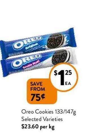 Foodworks Oreo Cookies offer