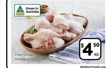 Foodworks Fresh Chicken Drumsticks offer