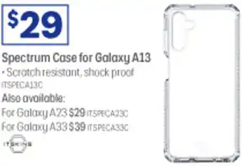 Officeworks Spectrum Case For Galaxy A13 offer