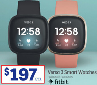 Officeworks Versa 3 Smart Watches offer